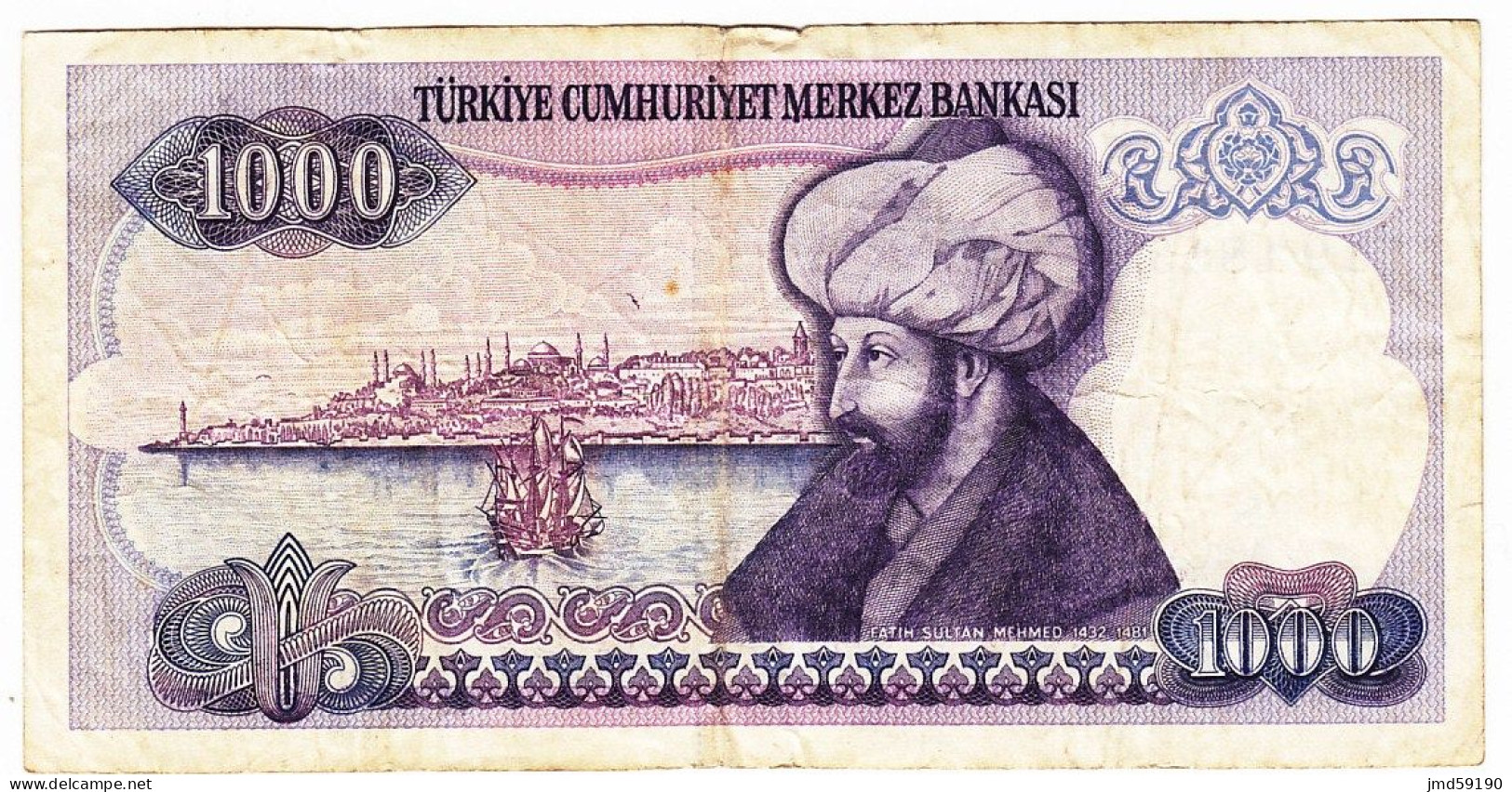 TURQUIE - Billet De 1000  Lirasi De 1970 - E19 185332 - Turquie