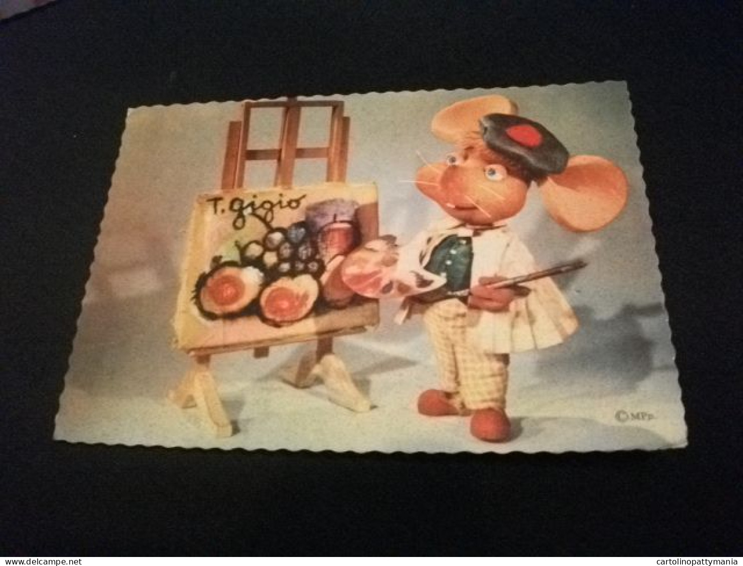 TOPO GIGIO PITTORE  SERIE TELEVISIVA PUPAZZO  Creato Da Maria Perego Nel 1959 - Séries TV