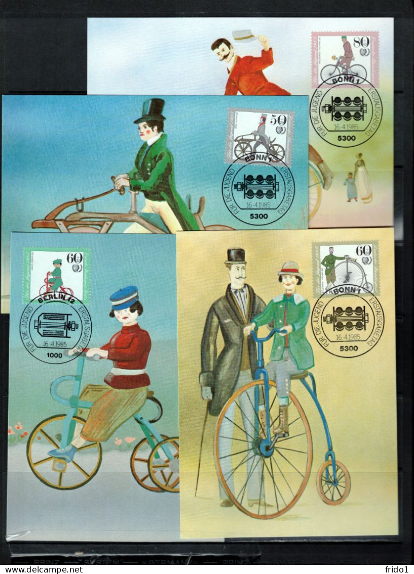 Germany 1985 Cycling Maximumcards - Ciclismo