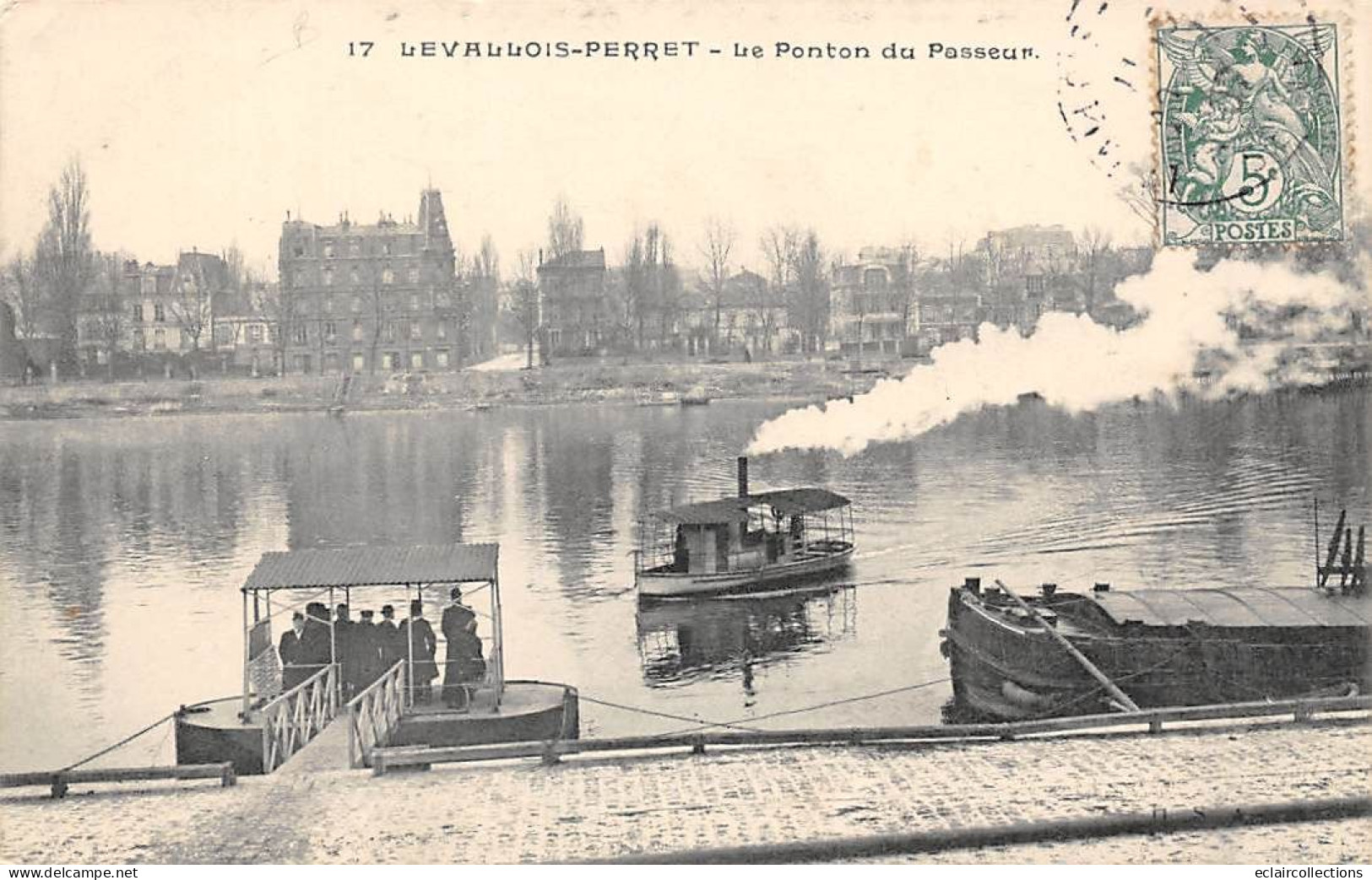 Levallois Perret          92          Le Ponton Du Passeur     N°  17  (Voir Scan) - Levallois Perret