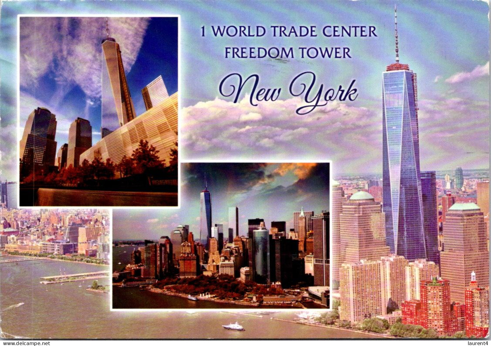 12-12-2023 (1 W 57) USA (posted To Australia) New York - 1 World Trade Center - Freedom Tower - World Trade Center