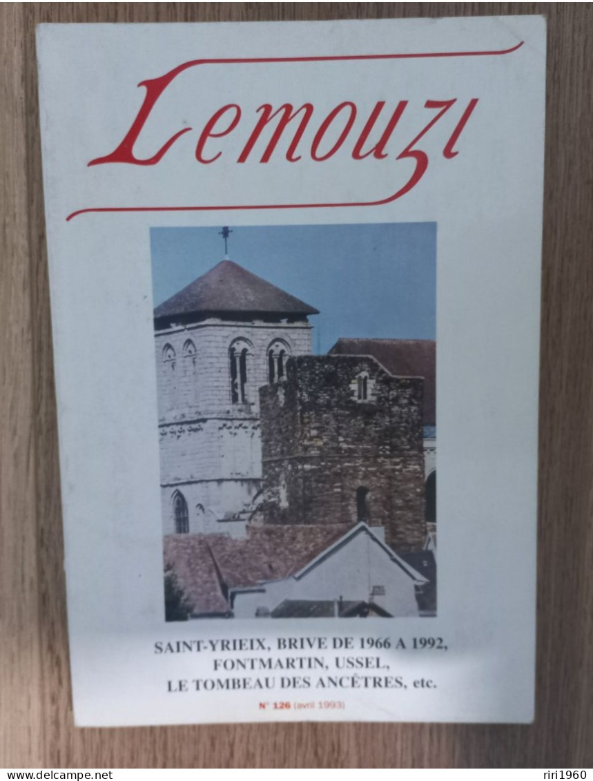 Lemouzi.tulle.Correze.limousin.n 126.de 1993.brive. - Tourismus Und Gegenden
