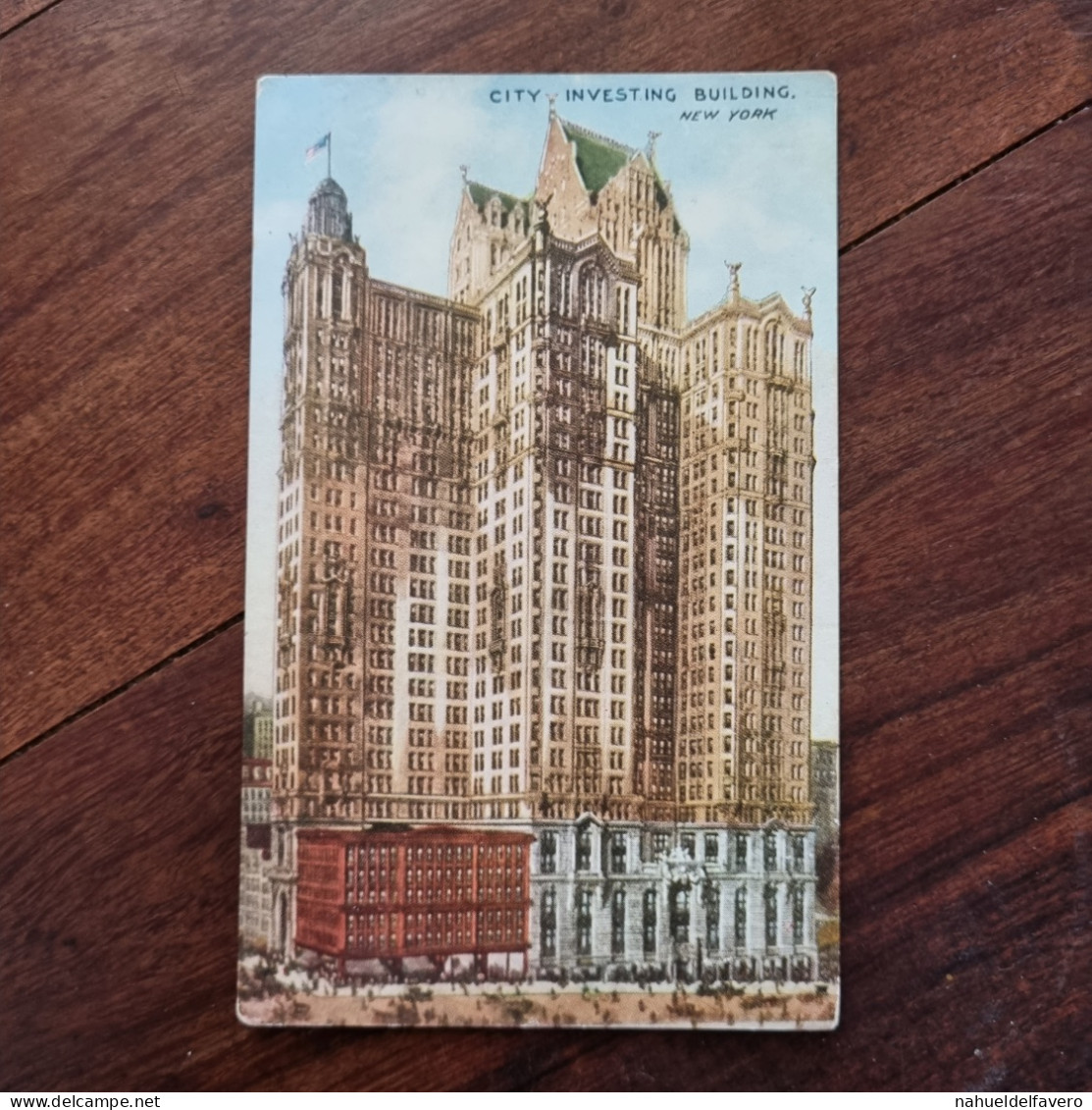 NON-CIRCULATED POSTCARD - USA - CITY INVESTING BUILDING, NEW YORK CITY, NY - Autres Monuments, édifices