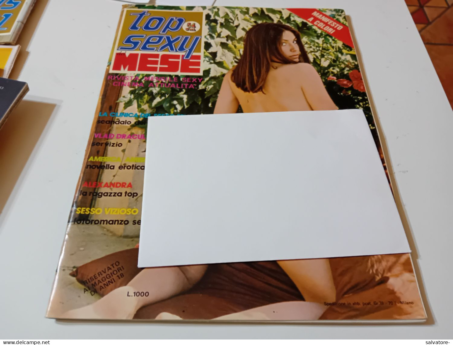 RIVISTA SEX TOPSEXY DEL MESE- MARZO 1974 - Kino