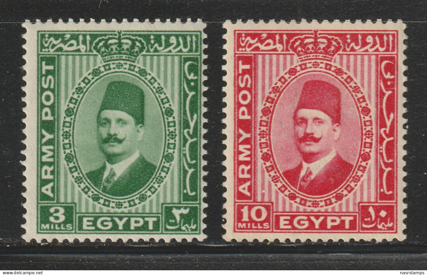 Egypt - 1936 - King Fouad - Military - Army Post - MNH** - Ungebraucht