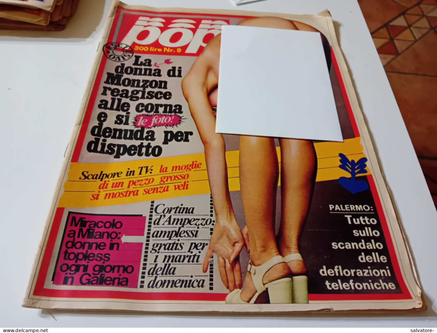 RIVISTA SEX POP- NUMERO 9 - Kino