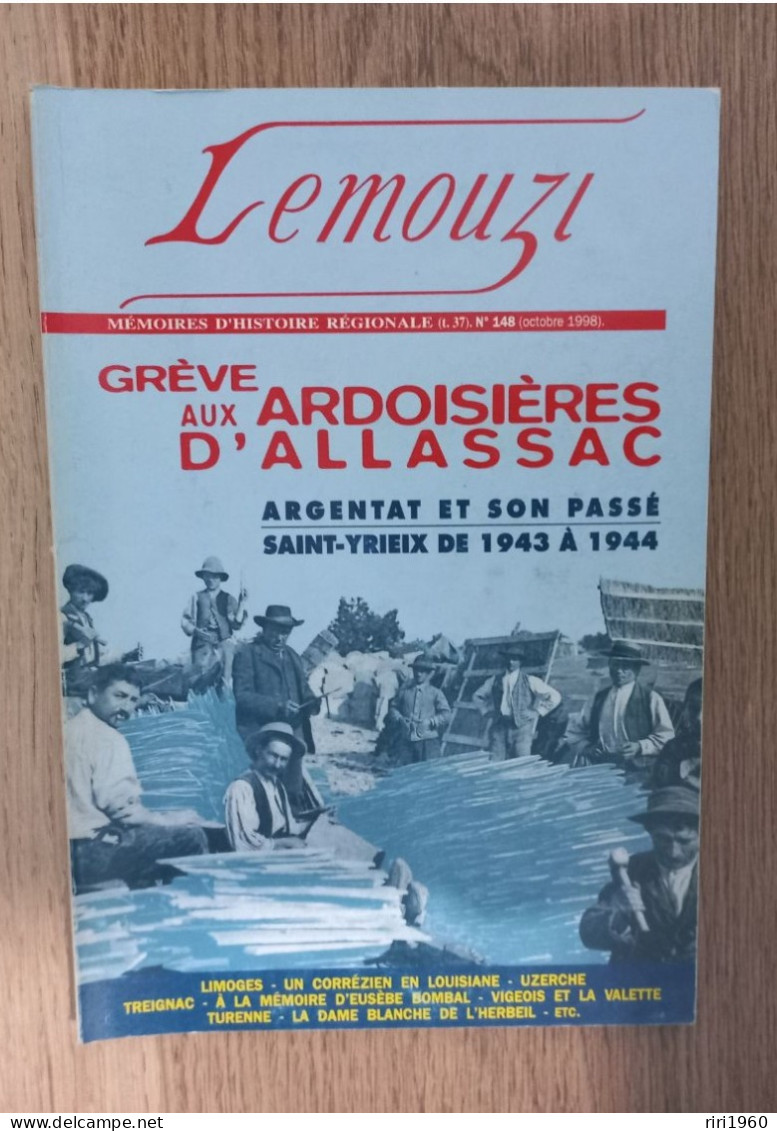 Lemouzi.tulle. Correze.limousin.n 148.de 1998.allassac. - Tourismus Und Gegenden