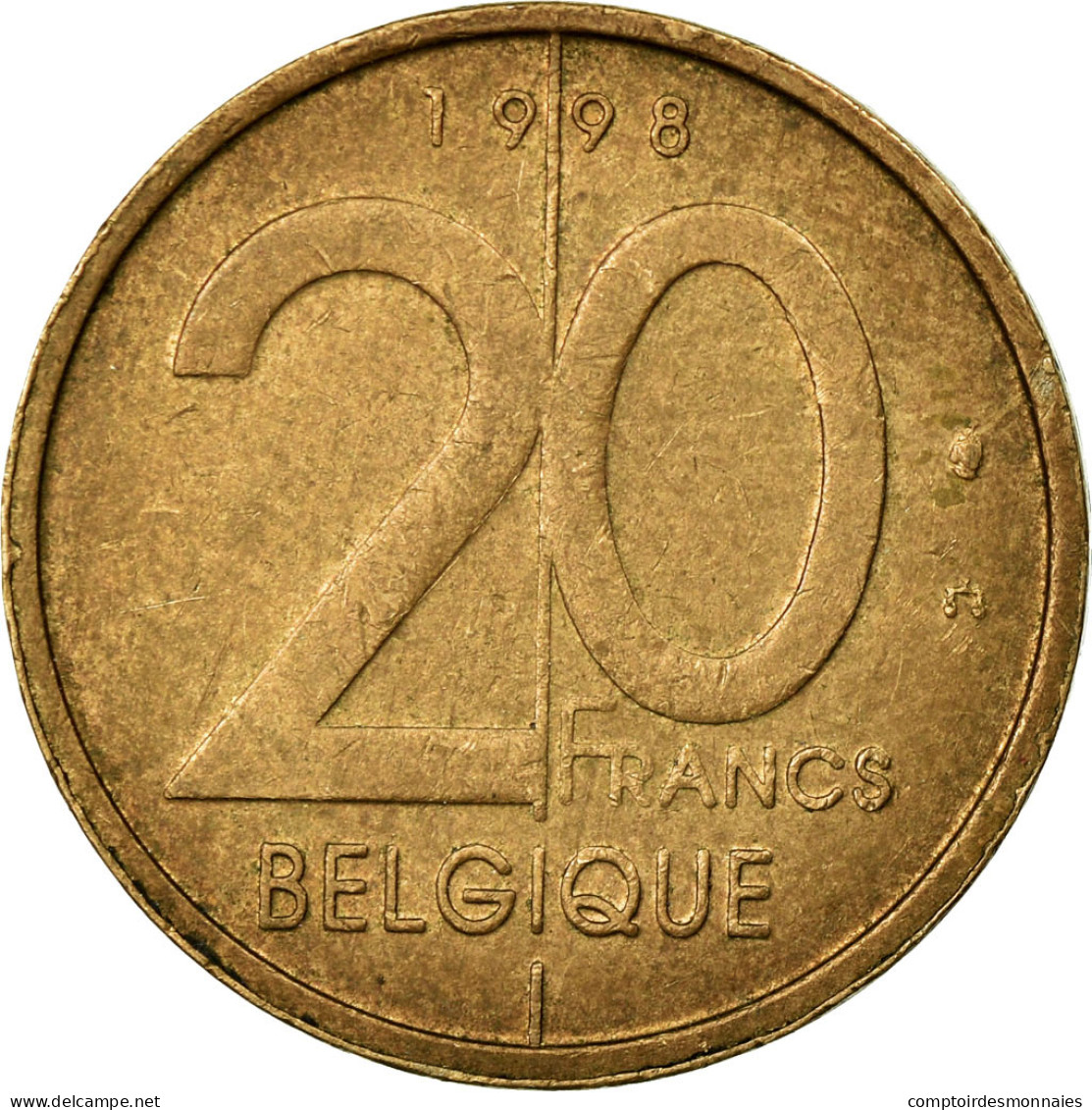 Monnaie, Belgique, Albert II, 20 Francs, 20 Frank, 1998, Bruxelles, TTB - 20 Frank