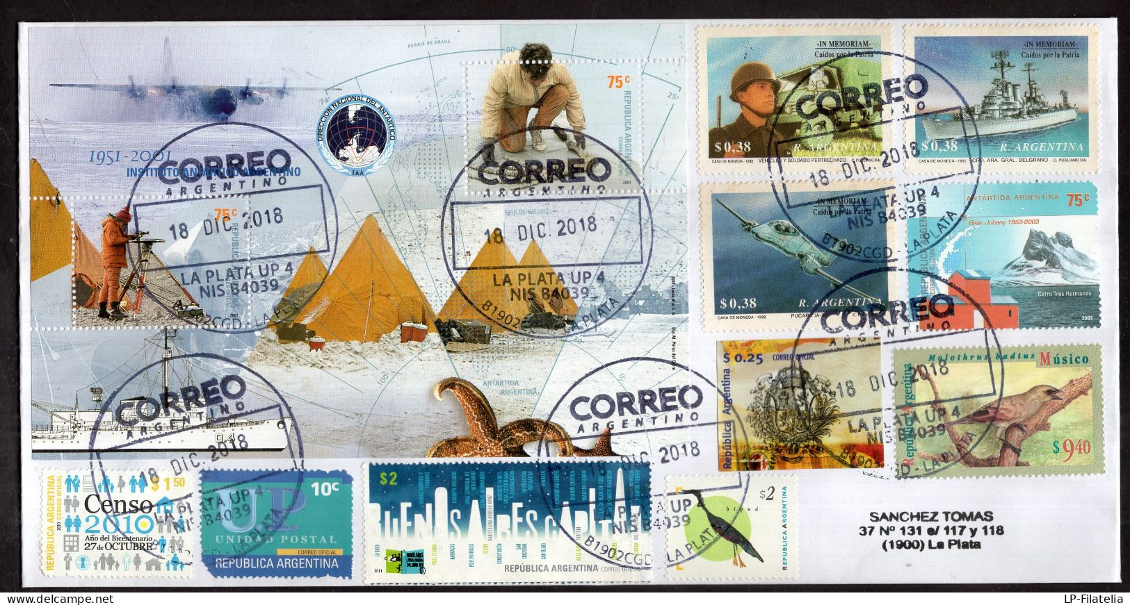 Argentina - 2018 - Modern Stamps - Diverse Stamps - Covers & Documents