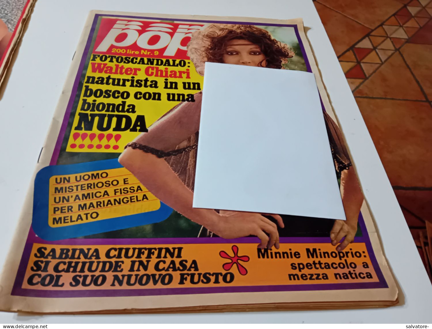 RIVISTA POP NUMERO 9 - Cinéma