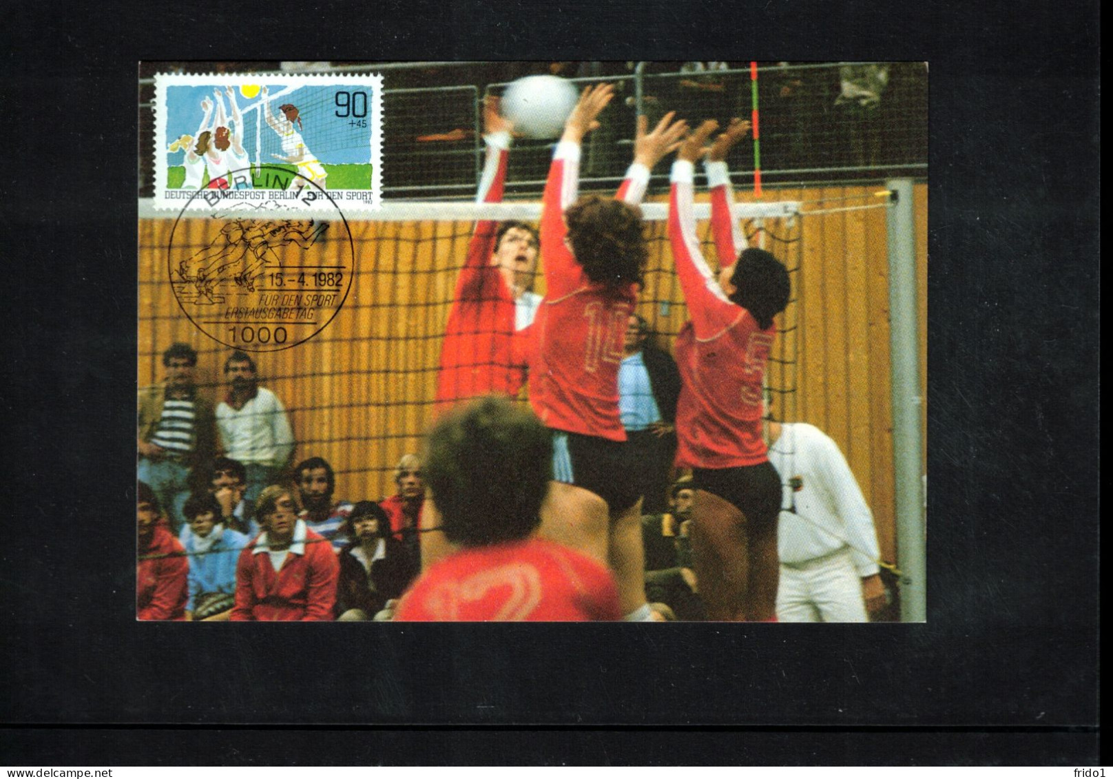 Germany Berlin 1982 Volleyball Maximumcard - Volleybal