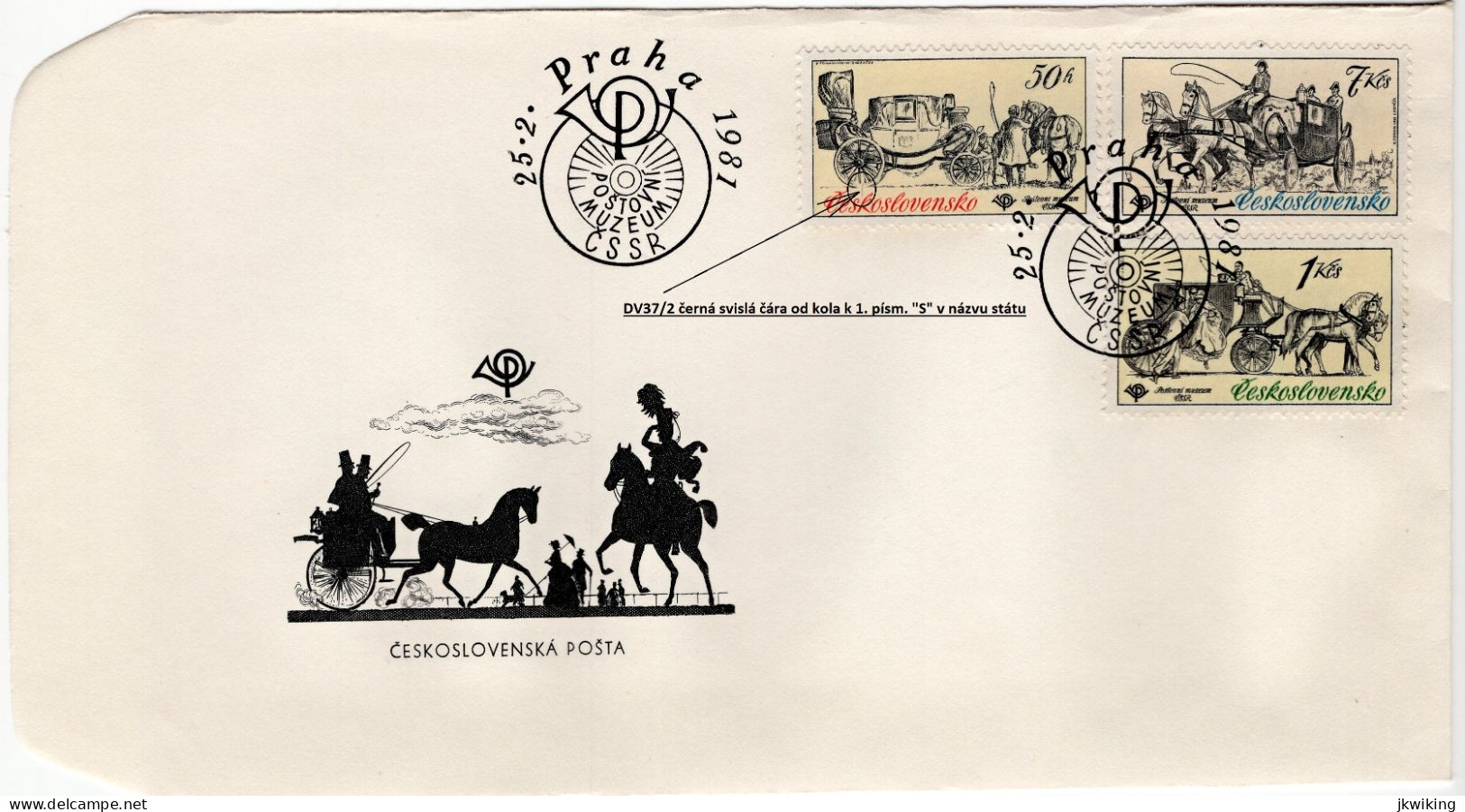 FDC - Board Defects !!!! - Express Mail Car - Mail Sleigh - Imperial Car - Horses - Mail Cars In History - Poste