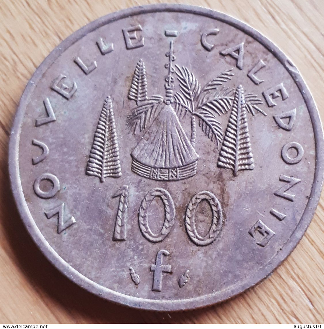 FRANS NEW CALEDONIA :100 Francs 1984 KM 15 - New Caledonia
