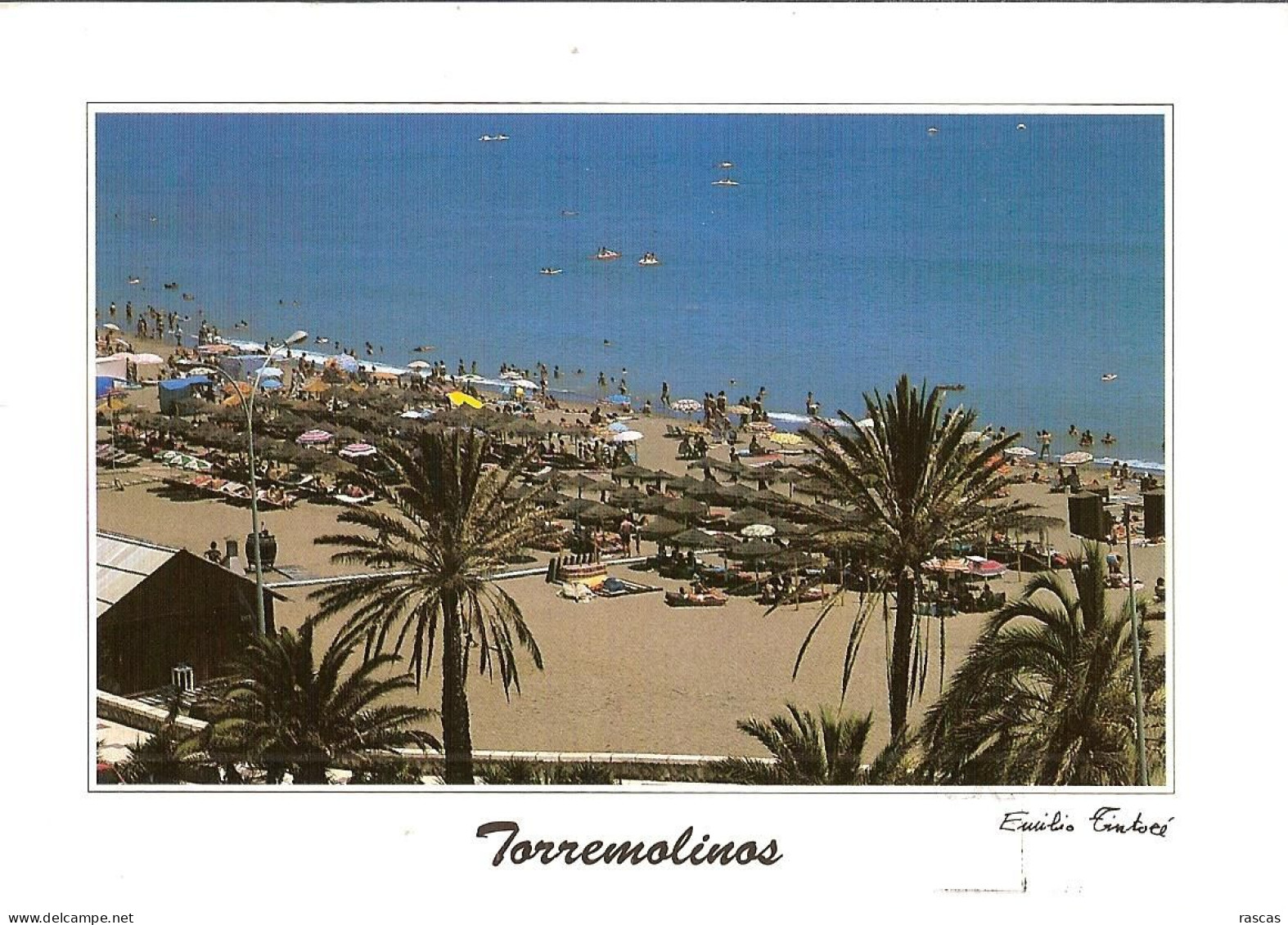 CPM - ESPAGNE - ANDALOUSIE - TORREMOLINOS - LA PLAGE - Almería