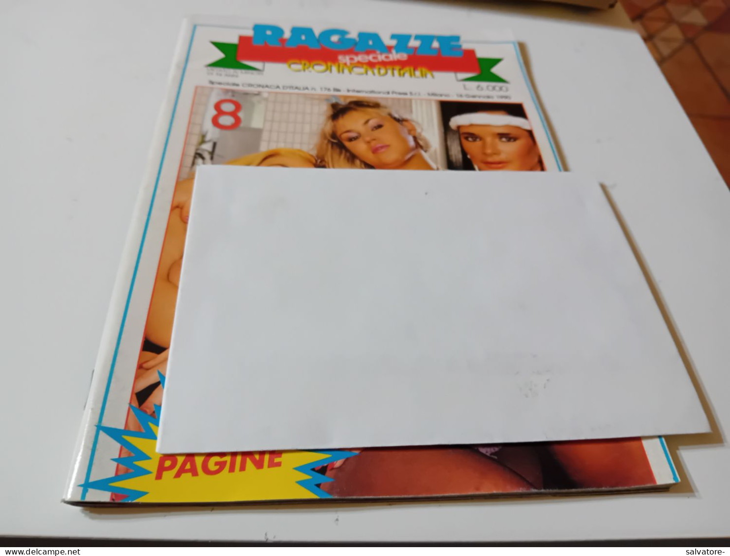 RIVISTA SEX RAGAZZE SPECIALE CRONACA D'ITALIA- GENNAIO 1990 - Cinéma