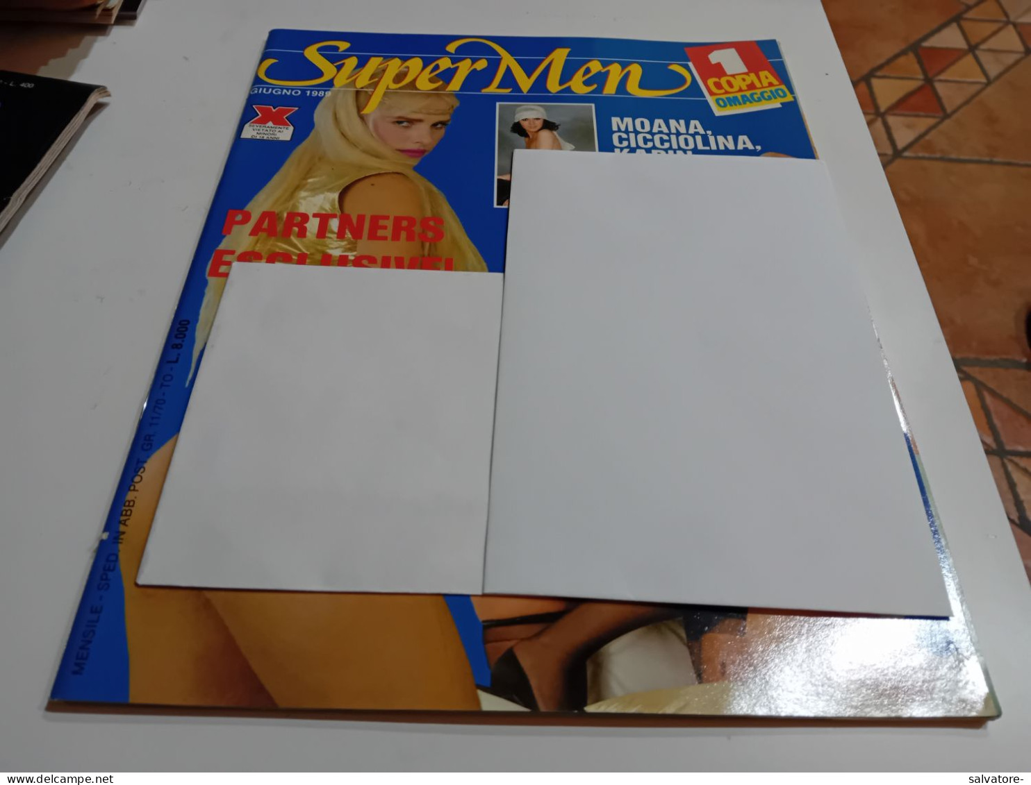 RIVISTA SEX  SUPER MEN GIUGNO 1989 - Kino