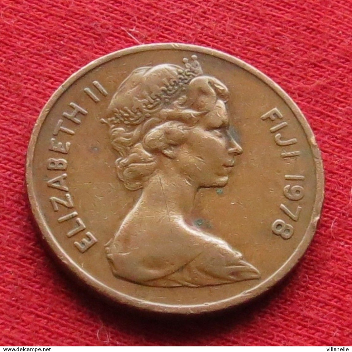 Fiji 2 Cents 1978 KM# 28  *VT - Figi