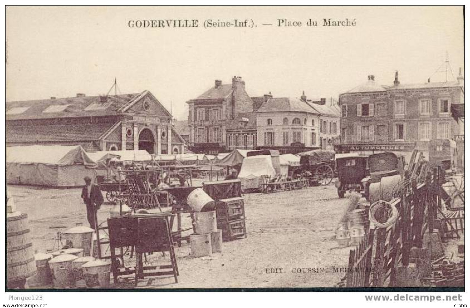 GODERVILLE : Place Du Marché - Goderville