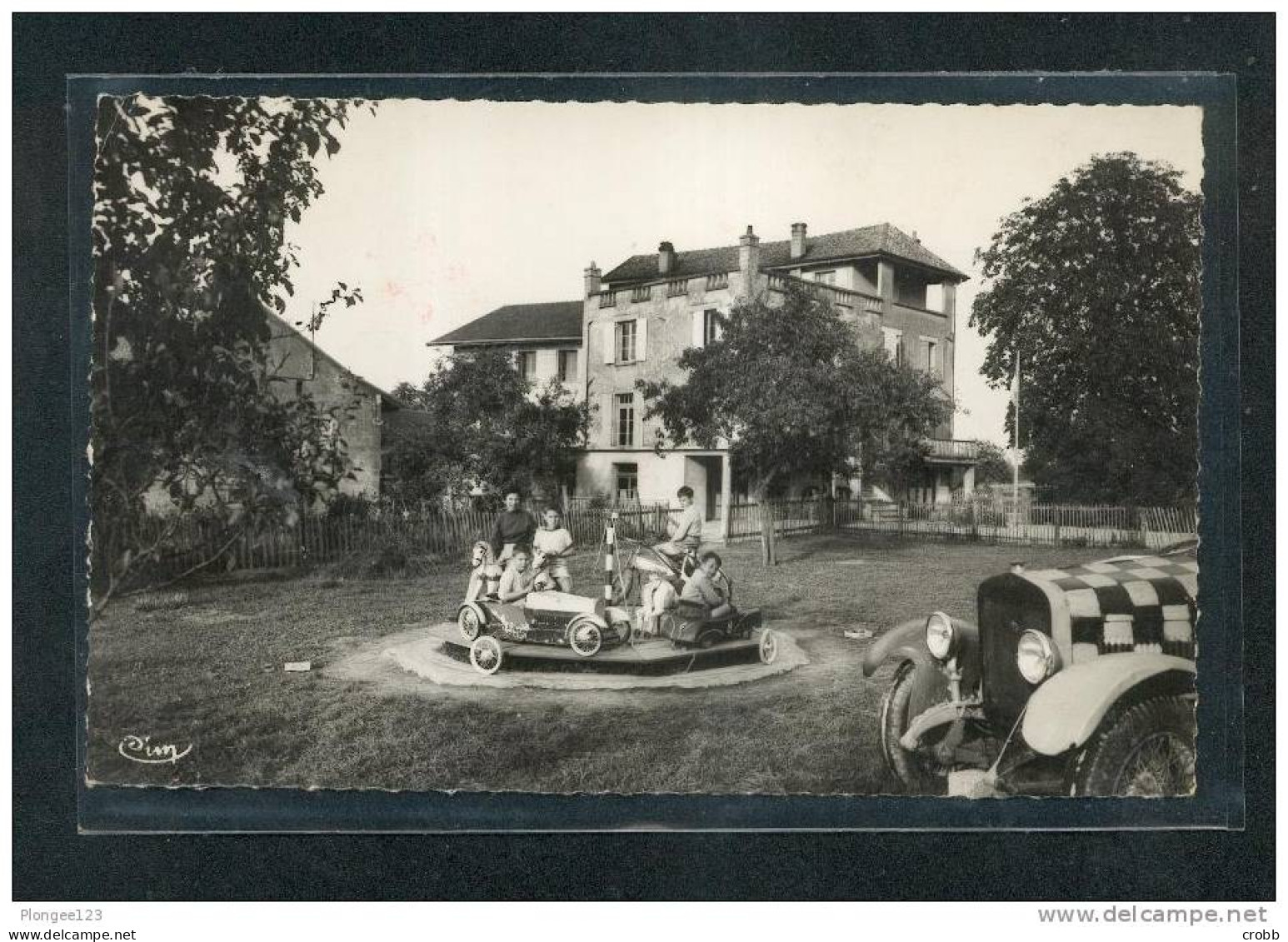 74 - SCIEZ : Marignan, L'oasis Colonie SNCF,  Manège D'enfant, Voiture Ancienne - Sciez