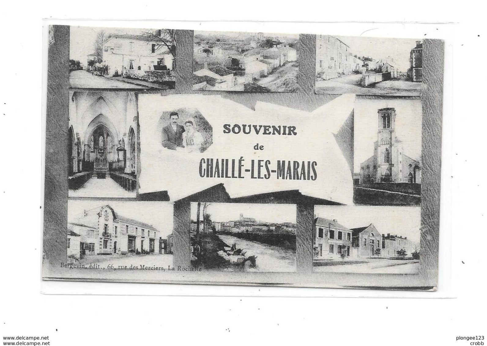 85 - Souvenir De CHAILLE Les MARAIS - Chaille Les Marais