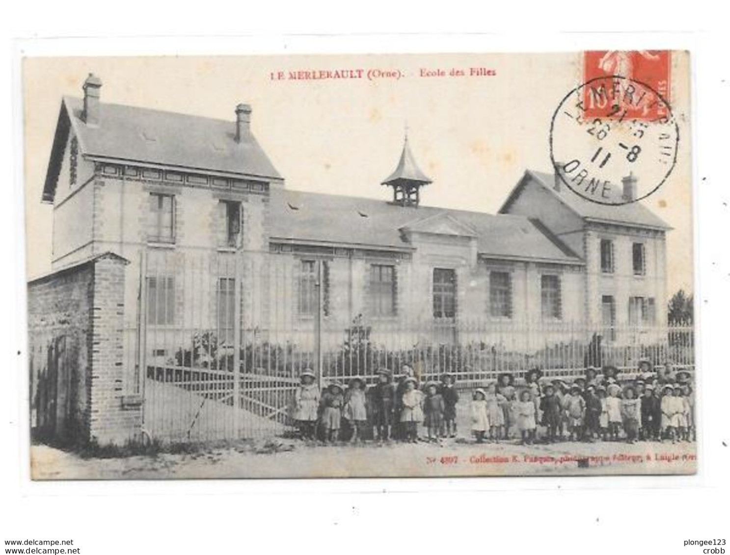 61 - LE MERLERAULT : Ecole Des Filles, - Le Merlerault
