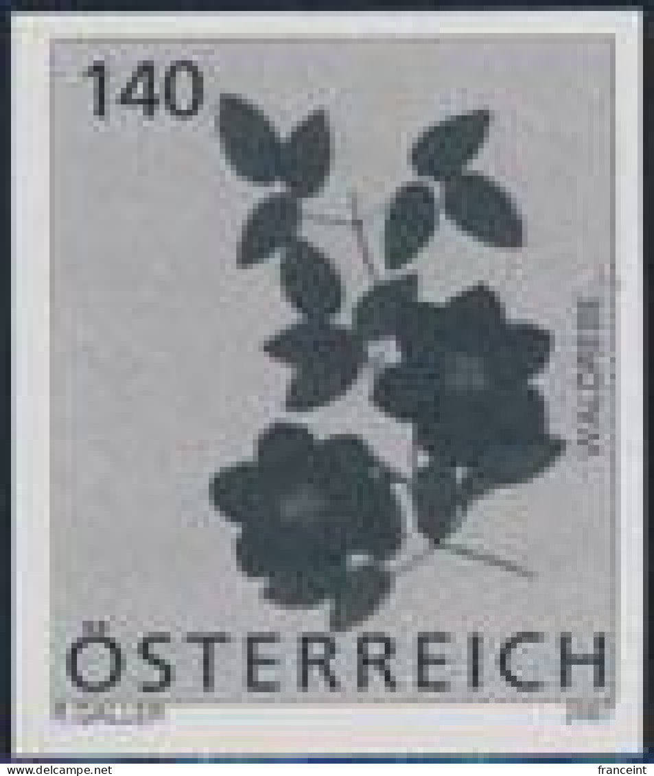 AUSTRIA(2007) Clematis. Black Print. - Proeven & Herdruk