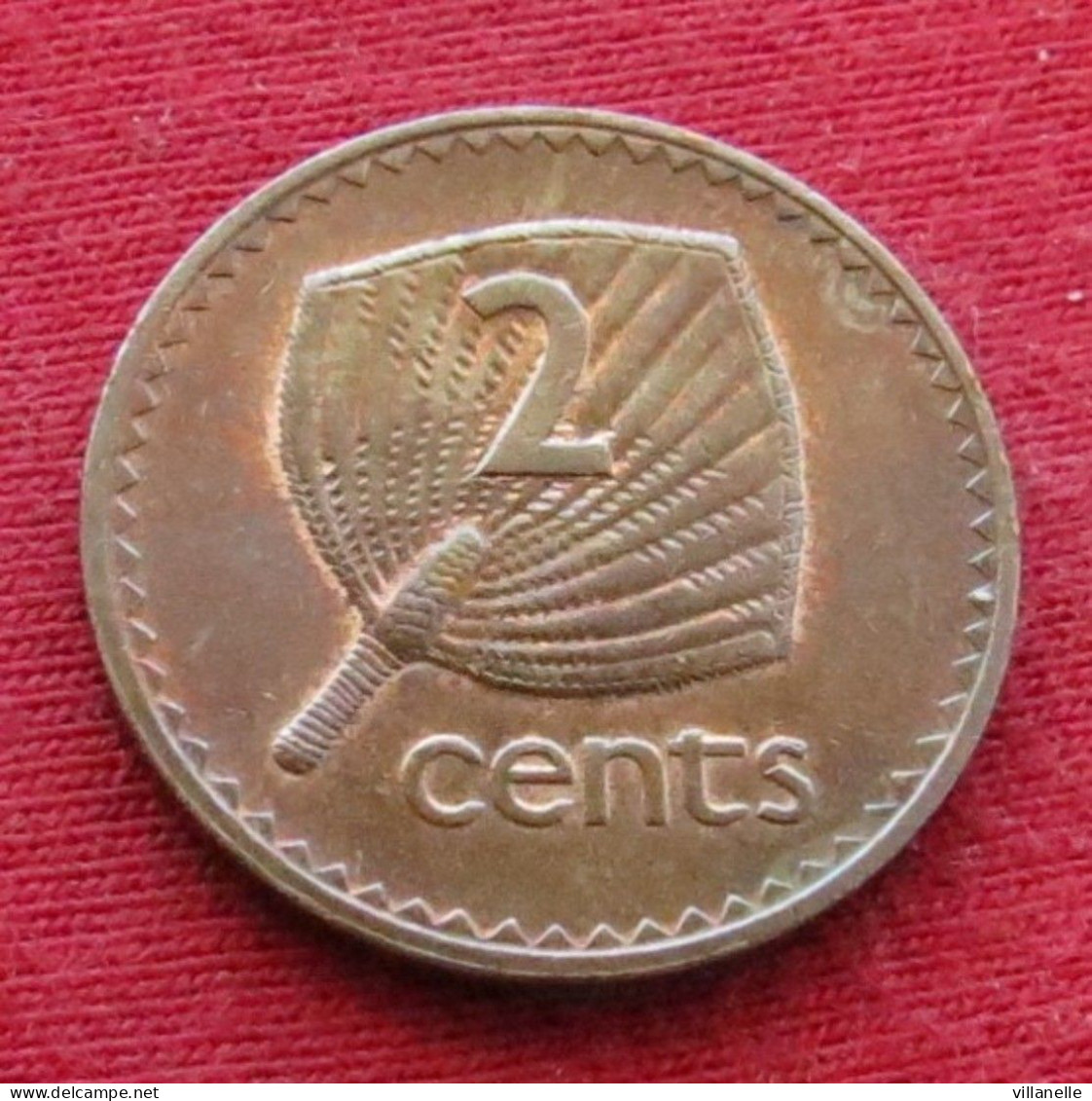 Fiji 2 Cents 1977 KM# 28  *VT - Fidji