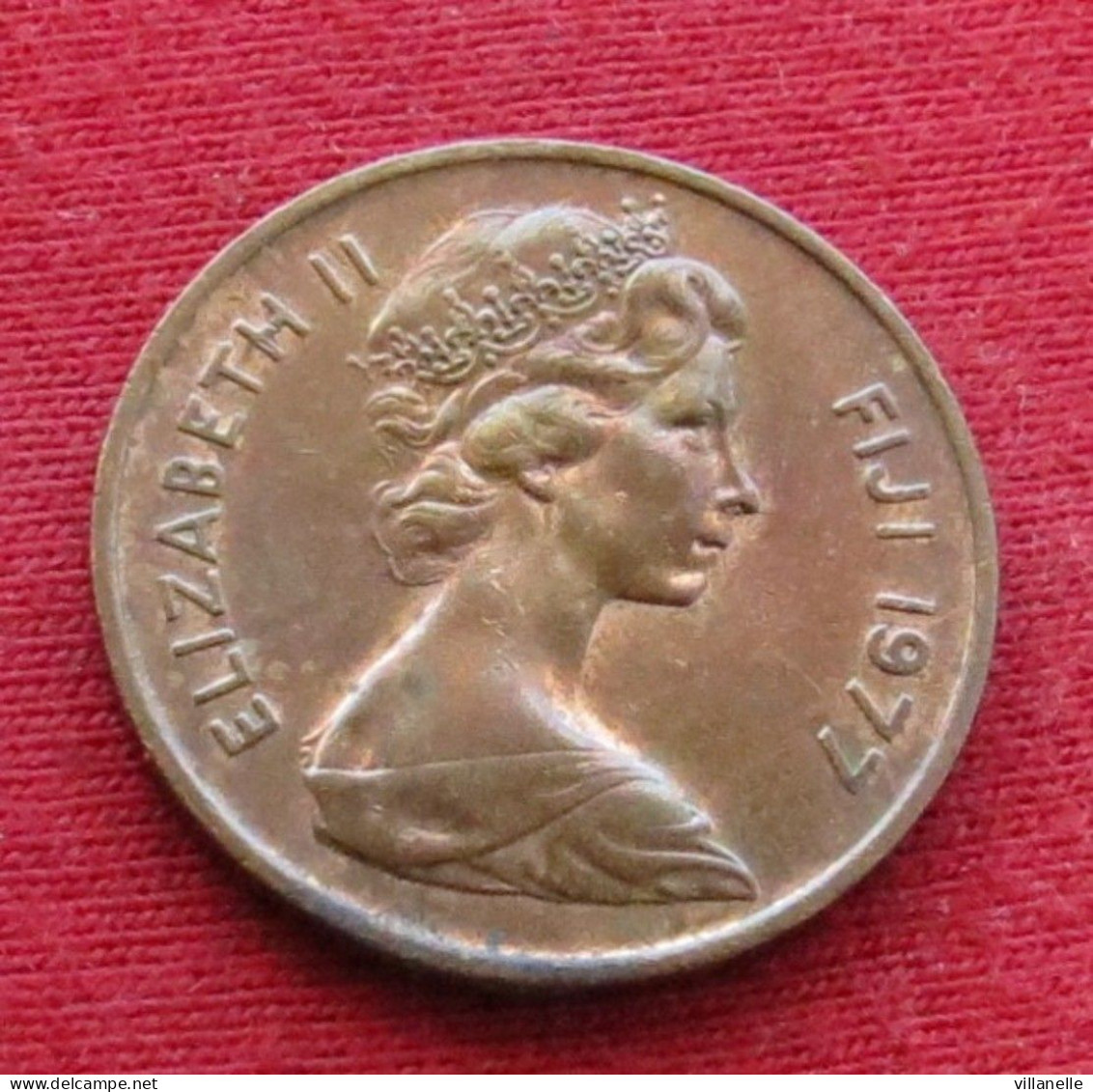 Fiji 2 Cents 1977 KM# 28  *VT - Figi