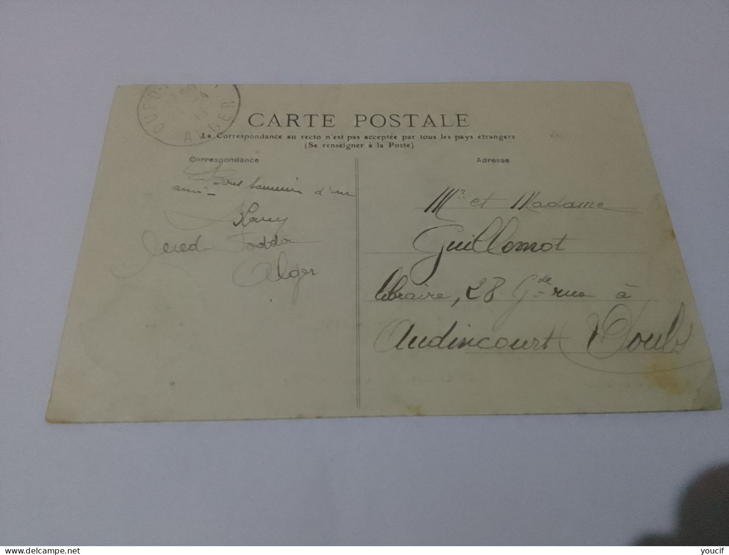 Carte Postal Orleansville Jardin Public - Chlef (Orléansville)