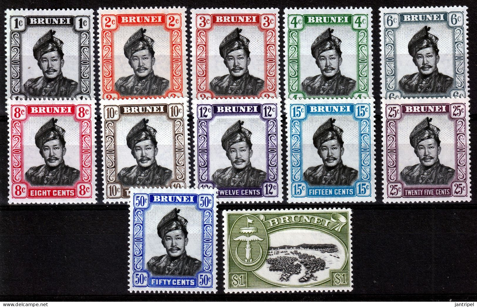 BRUNEI 1964/72 STAMPS  MNH/MH - Brunei (...-1984)