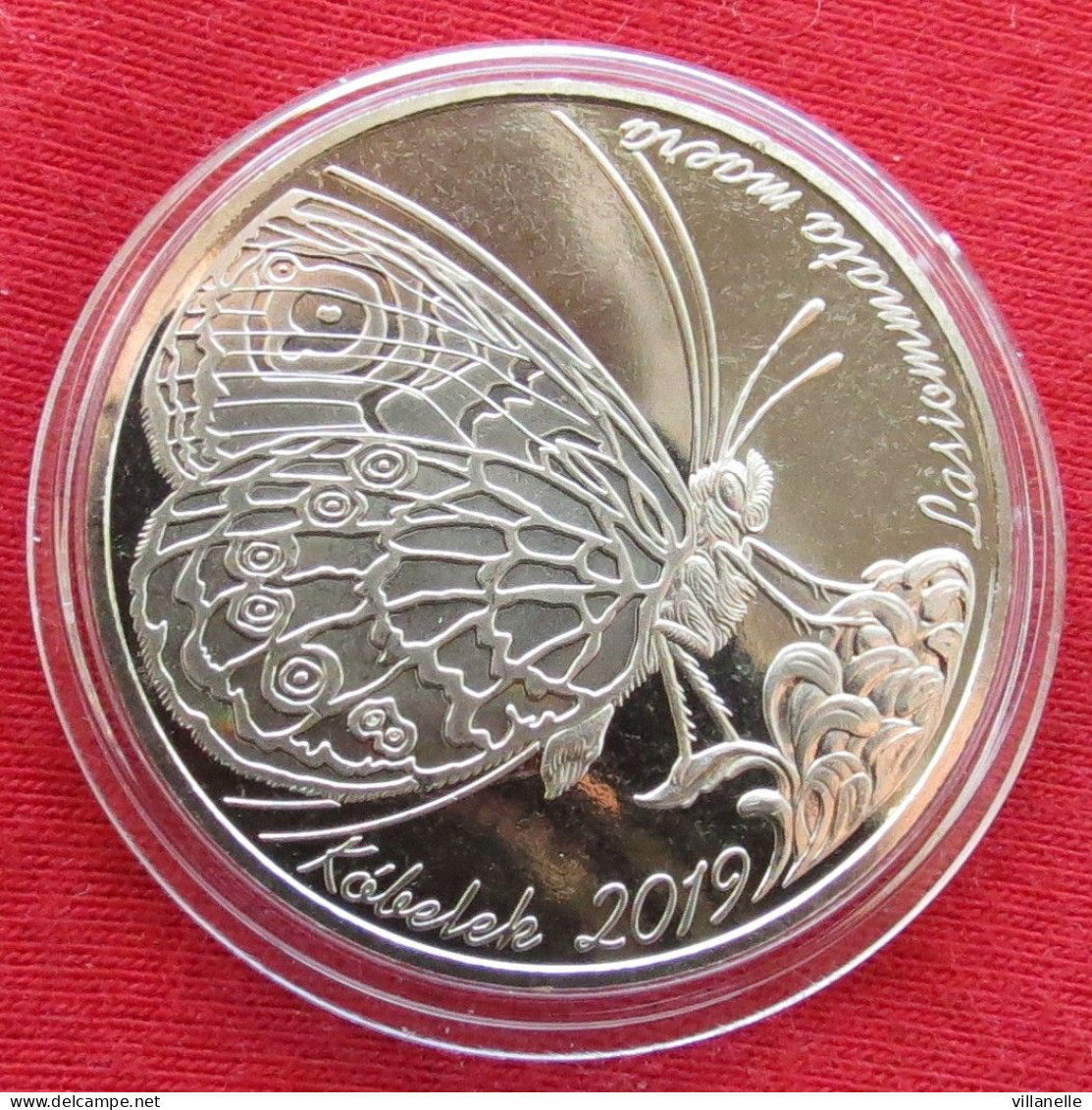 Kazakhstan 100 Tenge 2019  Butterfly Cazaquistão Casaquistão Kazachstan UNC ºº - Kazakhstan