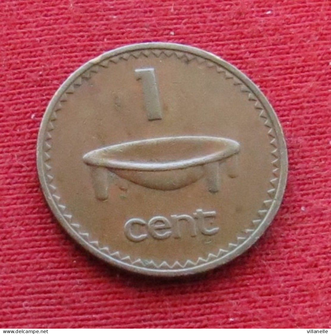 Fiji 1 Cent 1975 KM# 27  *VT - Fidji