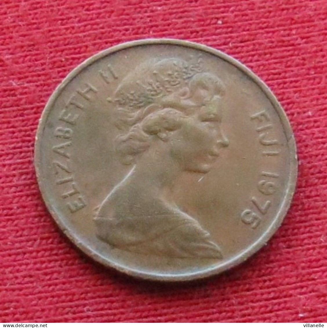 Fiji 1 Cent 1975 KM# 27  *VT - Fidji