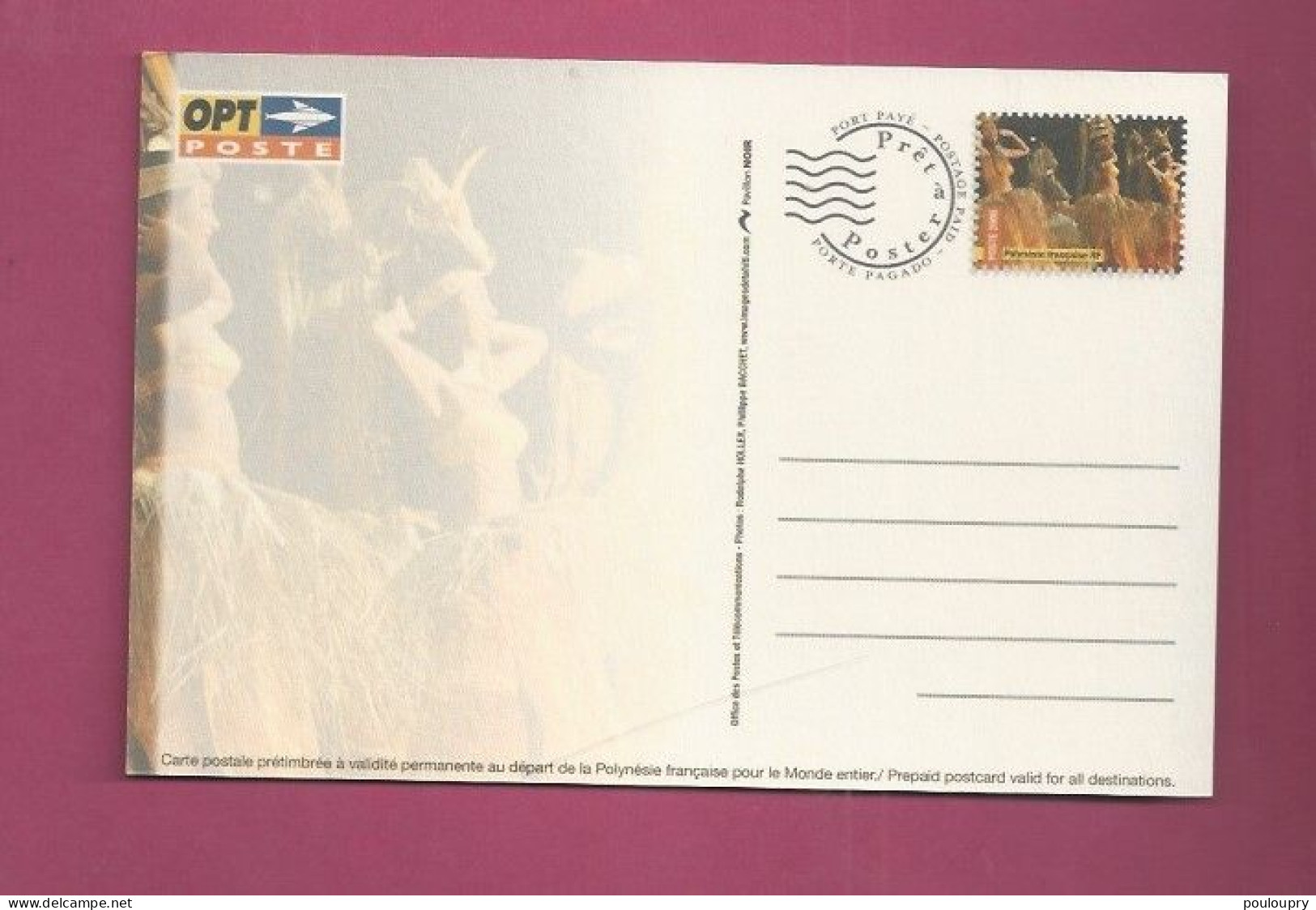 YT N° 23-CP - Danseuses -Auahi - Ma Vie - Ma Terre - Postal Stationery