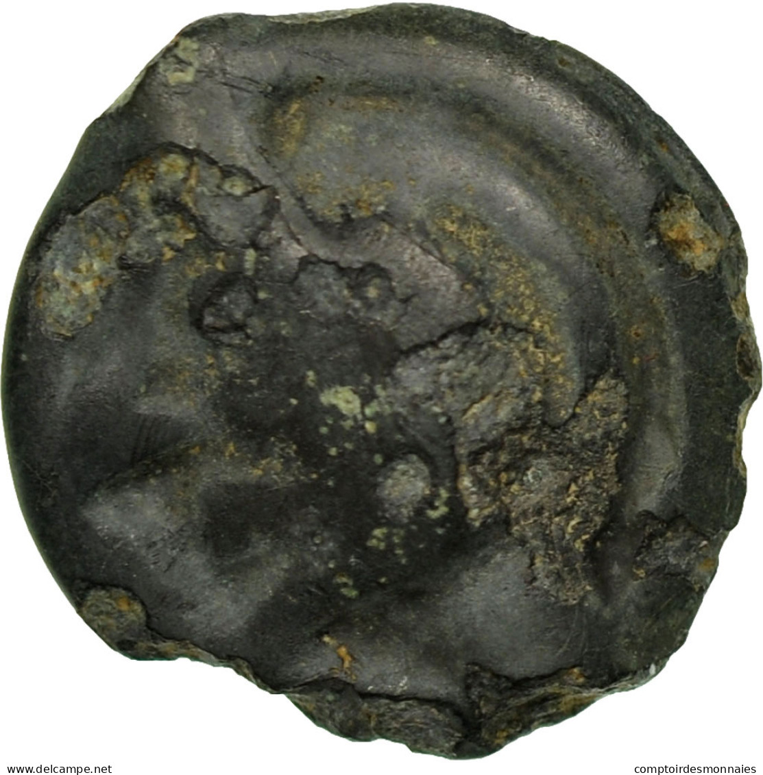 Monnaie, Bellovaques, Potin, TTB, Potin, Delestrée:535 - Galle