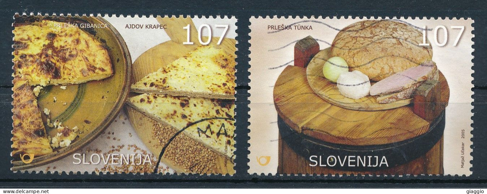 °°° SLOVENIA - Y&T N°492/93 - 2005 °°° - Slowenien