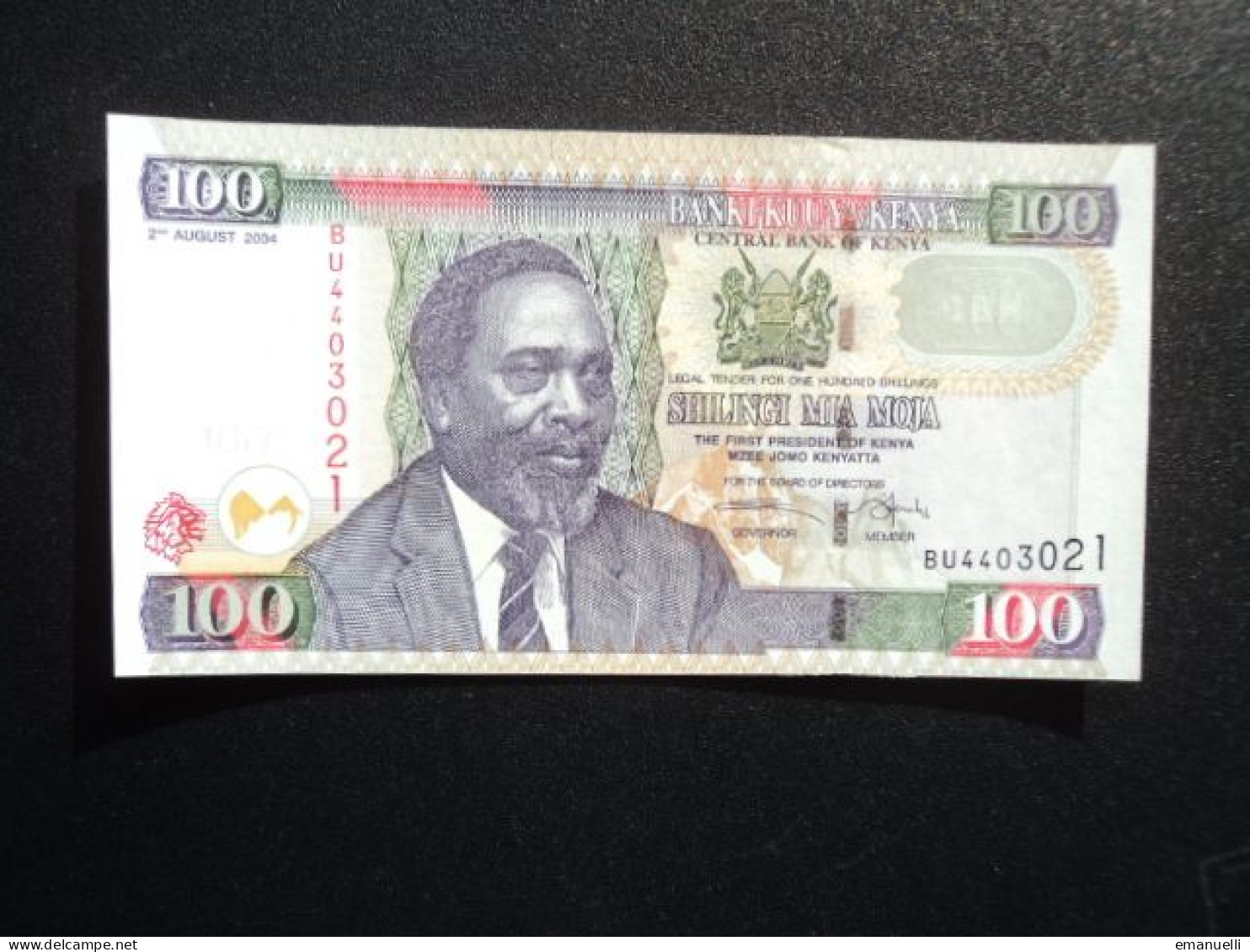 KENYA * :100 SHILLINGS   2.8.2004    P 42b      NEUF - Kenya