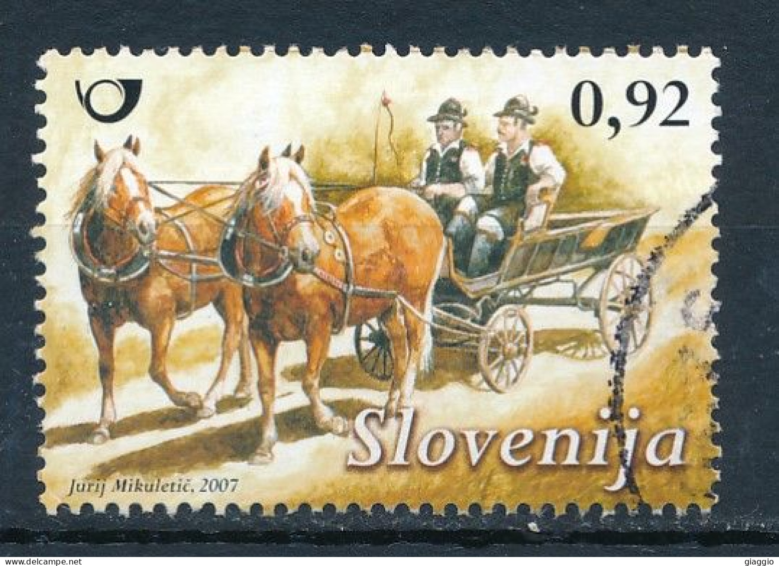 °°° SLOVENIA - Y&T N°591 - 2007 °°° - Slowenien