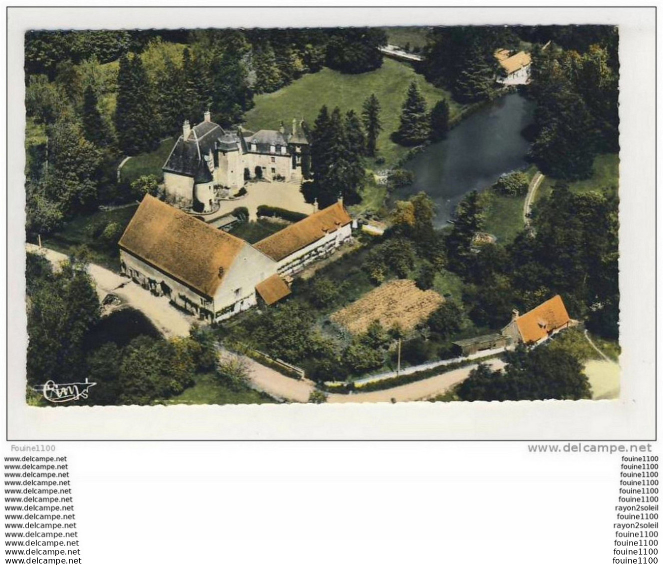 Carte De Léré Château De Villatte ( Recto Verso ) - Lere