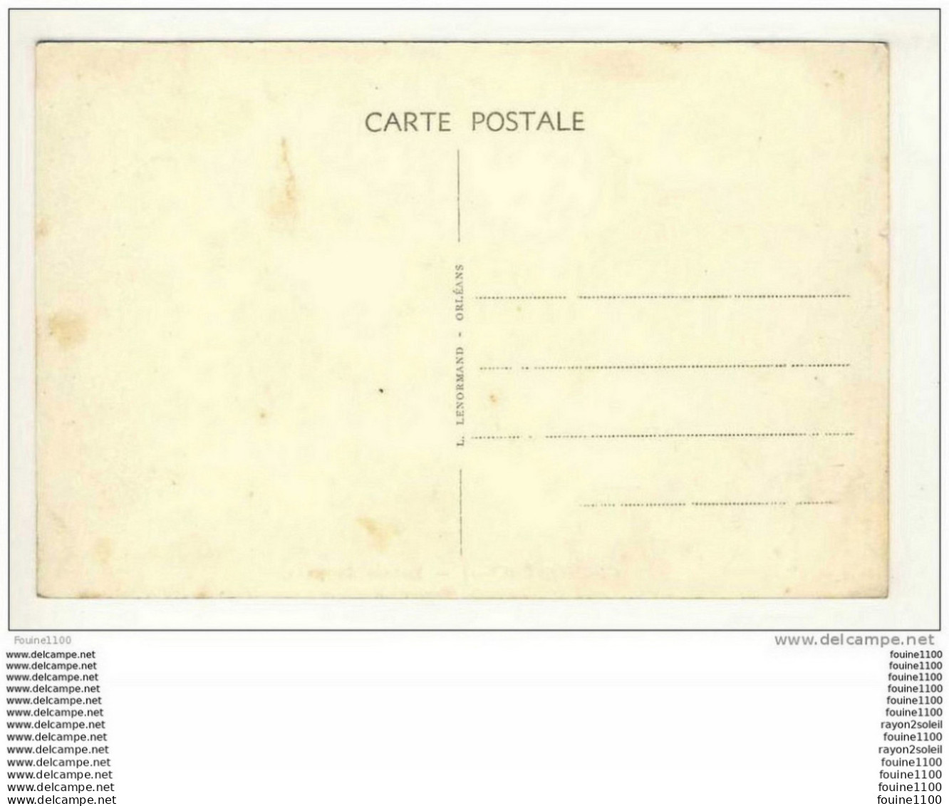 Carte De Clémont  Entrée Du Pays  ( Recto Verso ) - Clémont