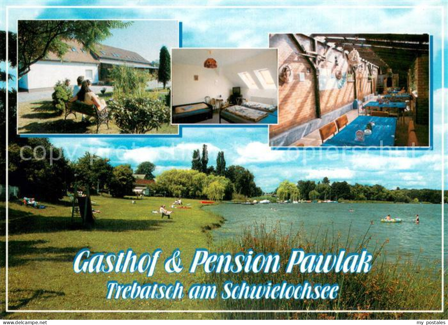73754927 Trebatsch Gasthof Pension Pawlak Zimmer Gastraum Trebatsch - Tauche
