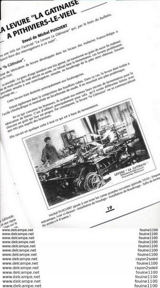bulletin cercle des cartophiles du loiret le carto PATAY machine à écrire edouard herriot pithiviers
