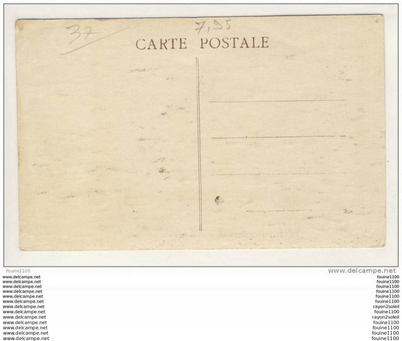 Carte De  Saint Jean St Germain Mont Félix ( Château )  ( Recto Verso ) - Neuillé-Pont-Pierre