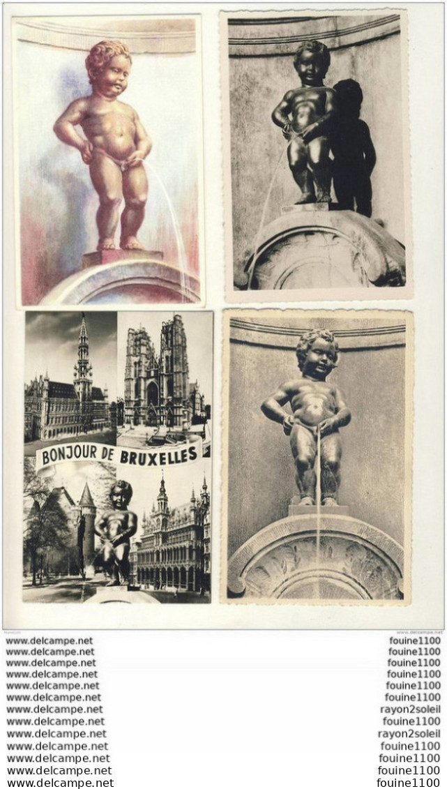 lot de 44 cartes de bruxelles  ( toutes visibles en recto verso voir scannes )