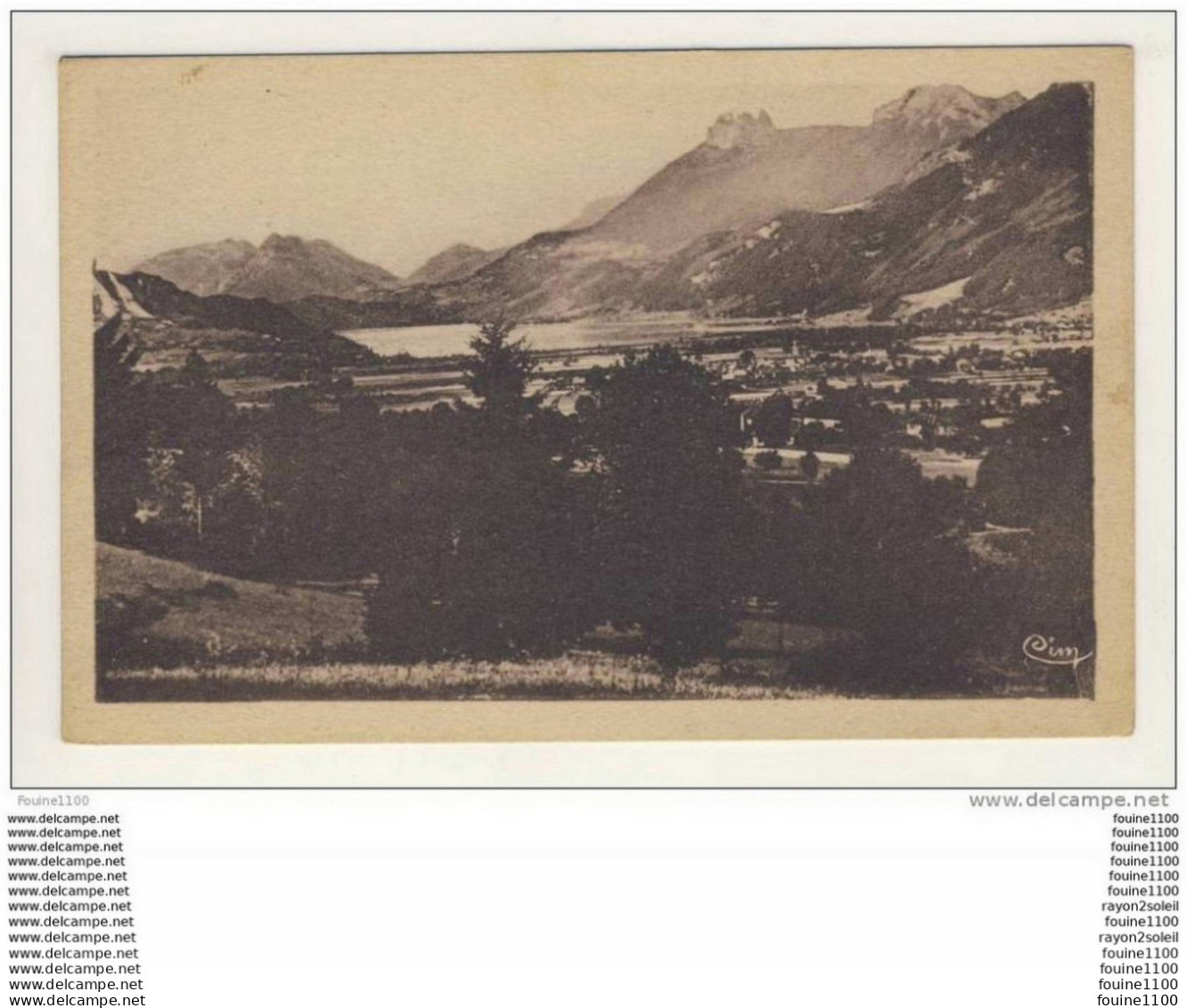 Carte De Doussard  ( Recto Verso ) - Doussard