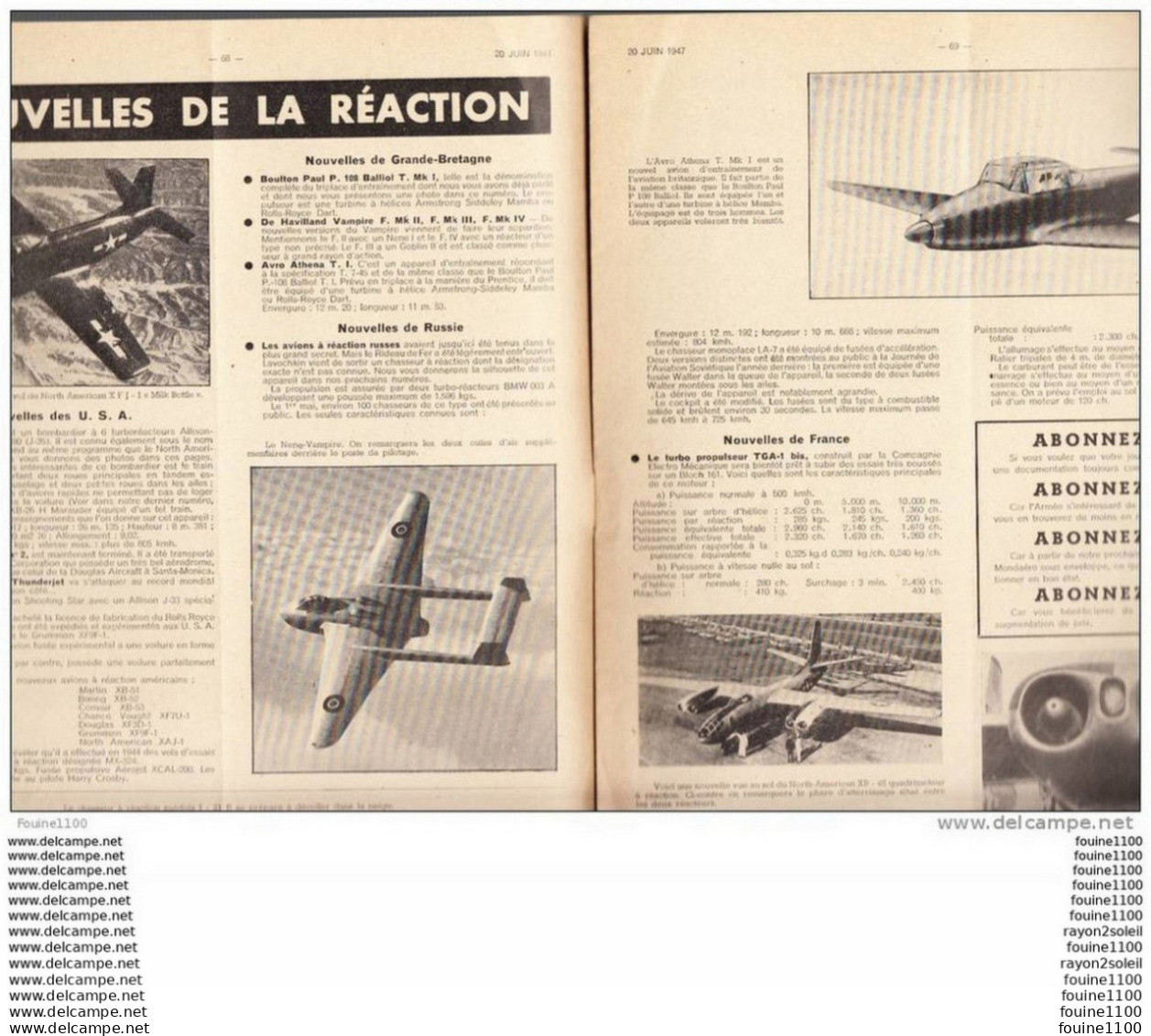 Fascicule / Magazine  De L' Envols Mondaéro ( Le Vickers Viking Vc - 18  ) N° 13 - Revistas De Abordo