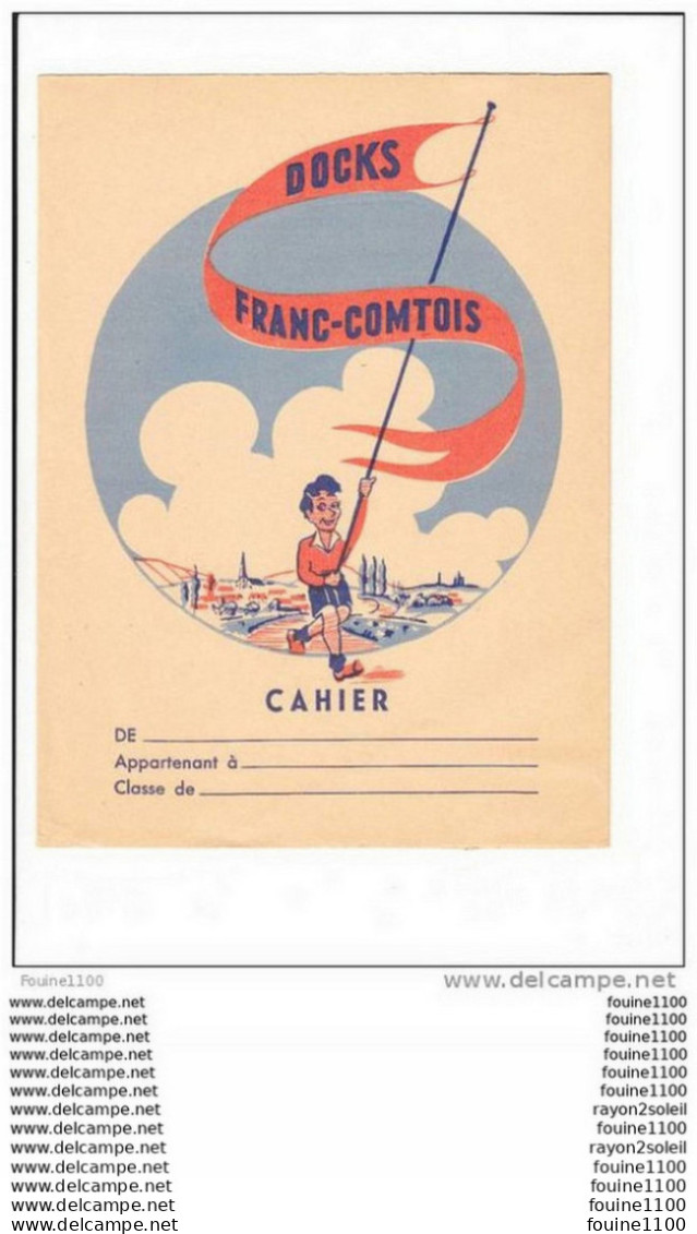 Protège Cahiers  DOCKS FRANC COMTOIS - Book Covers