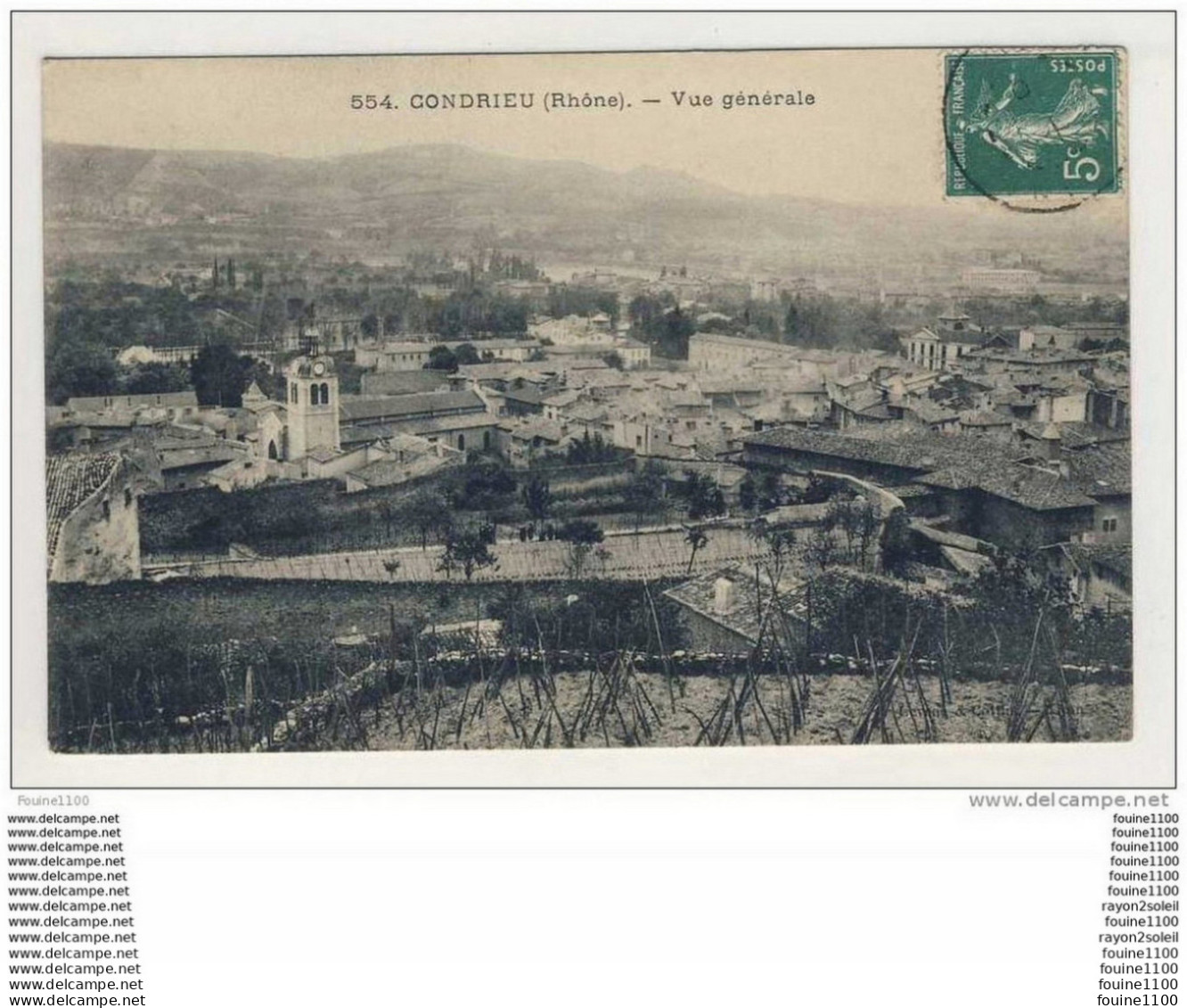 Carte De  Condrieu Condrieux ( Recto Verso ) - Condrieu