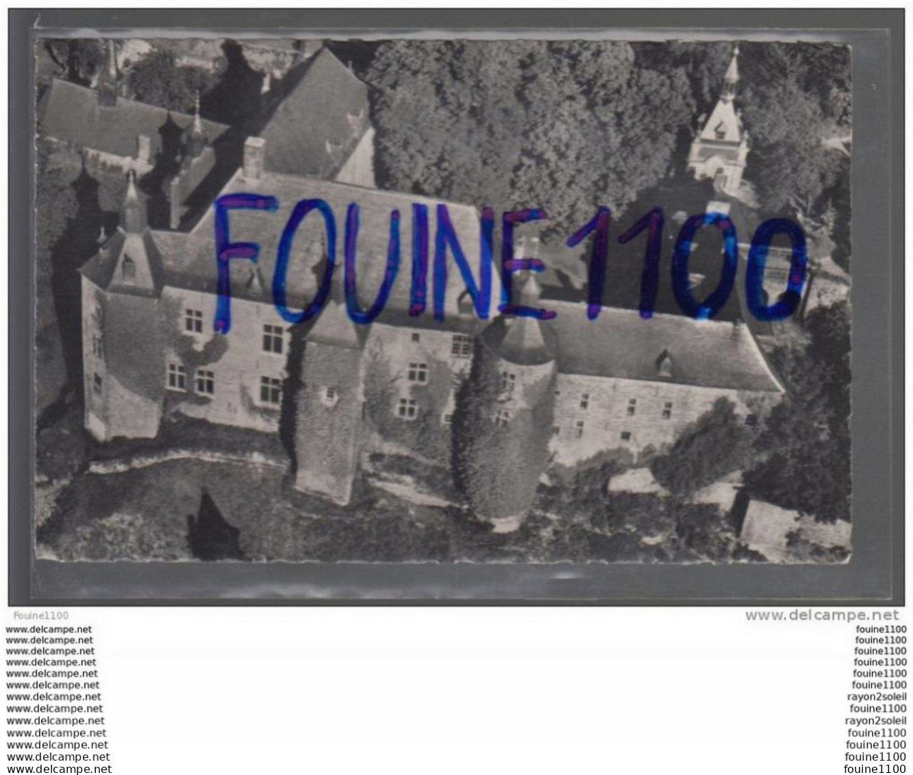Carte D' Ecaussinnes Lalaing Château Fort ( Format C.P.A )( Recto Verso ) - Ecaussinnes