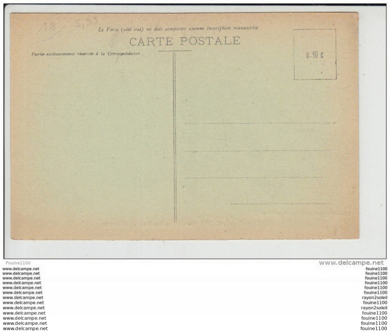 Carte De CLEMONT SUR SAULDRE   La Bourdinière  L' Avenue ( Recto Verso ) - Clémont